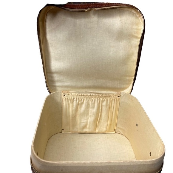 RARE Authentic Vintage Louis Vuitton Monogram Trunk Carry On Travel Suitcase Bag - Picture 5 of 16